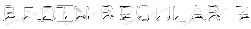 PFDin Regular 7字体转换